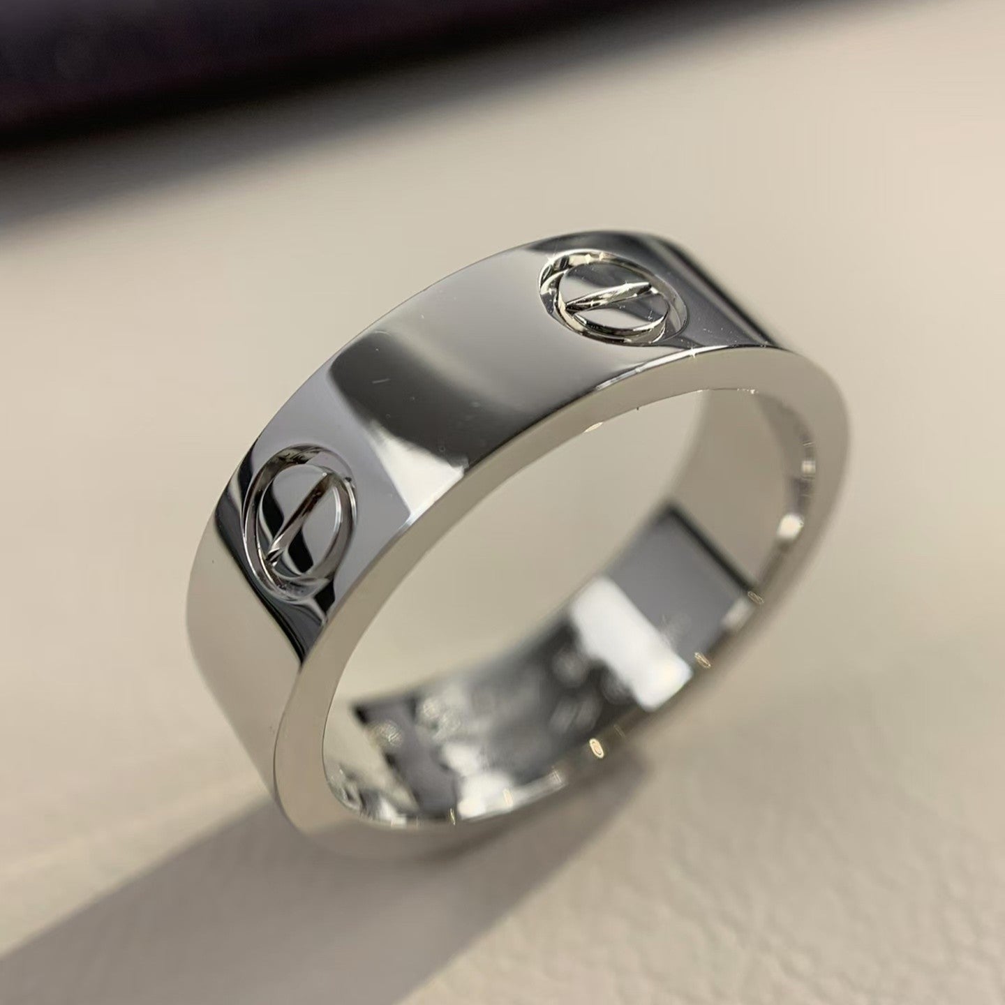 [Olivia Jewelry]LOVE RING 5.5MM NO DIAMOND