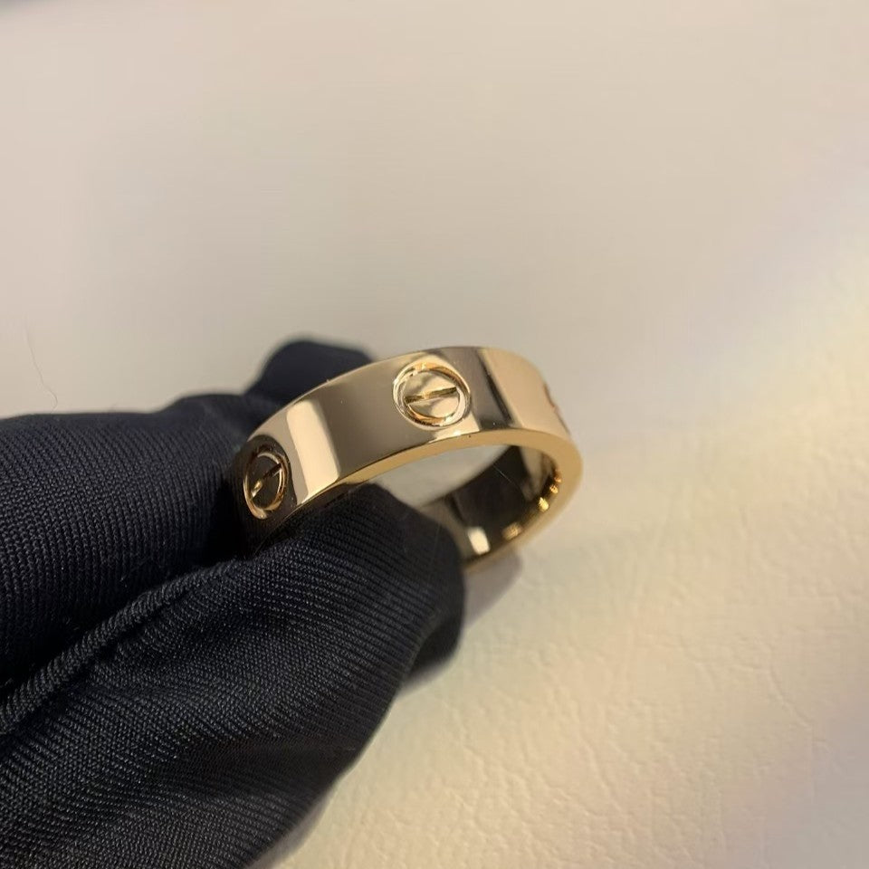 [Olivia Jewelry]LOVE RING 5.5MM NO DIAMOND