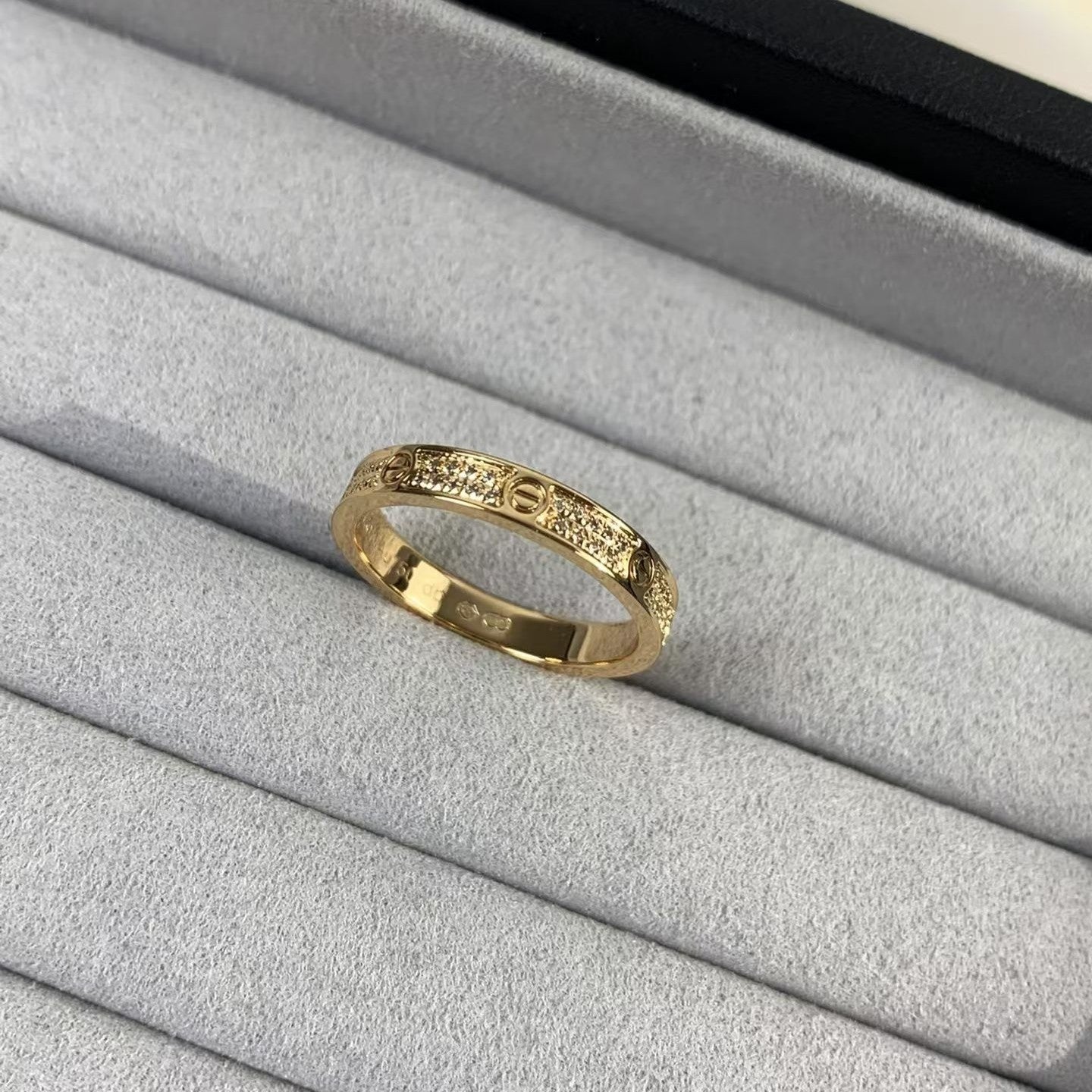 [Olivia Jewelry]LOVE RING 2.65MM DIAMOND