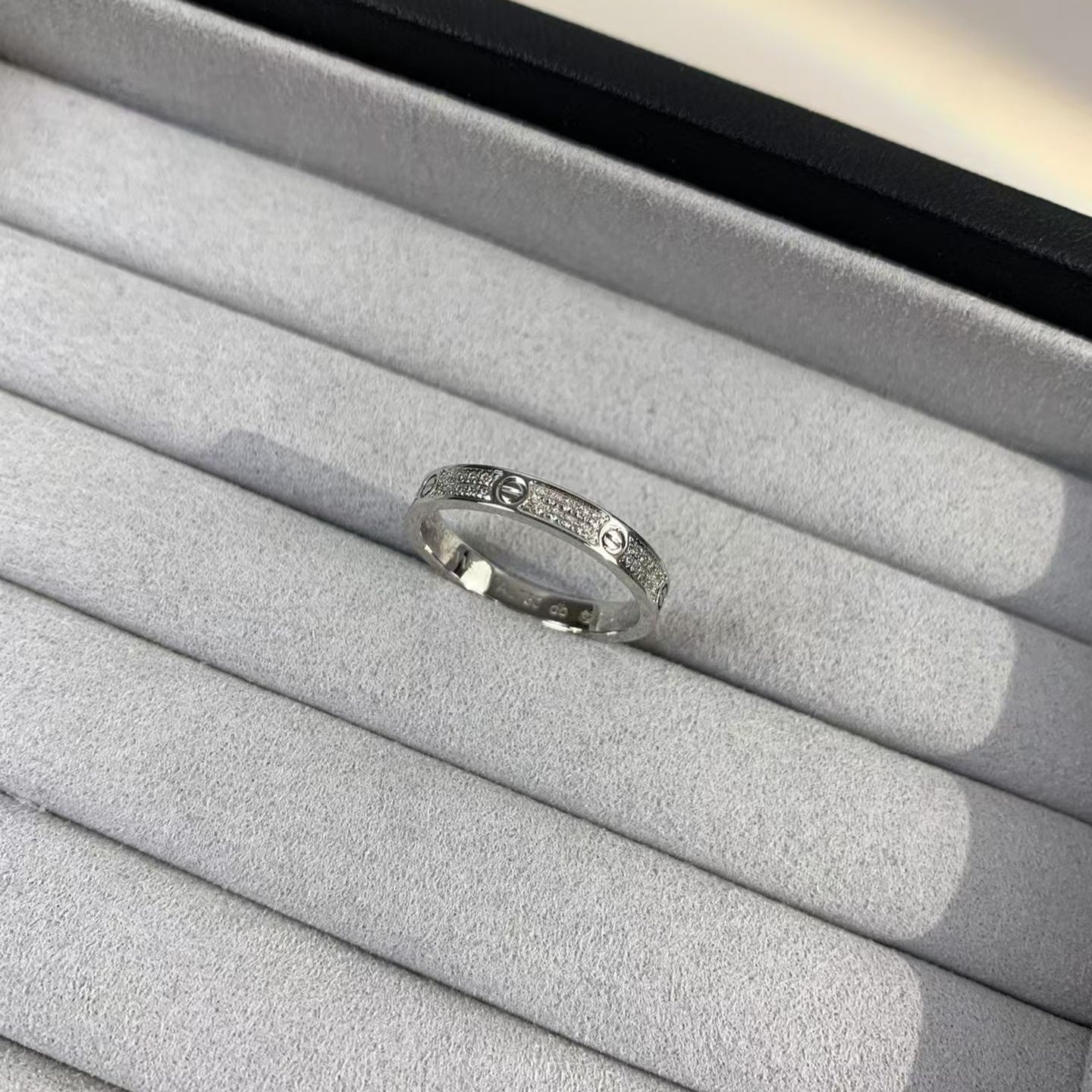 [Olivia Jewelry]LOVE RING 2.65MM DIAMOND