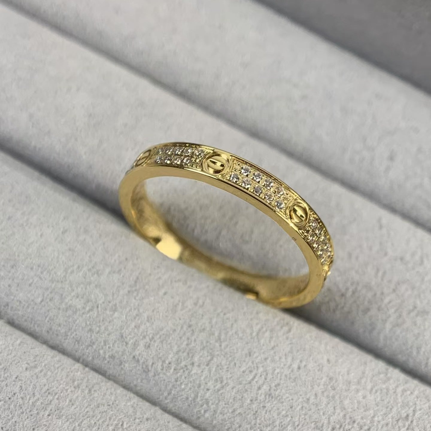 [Olivia Jewelry]LOVE RING 2.65MM DIAMOND