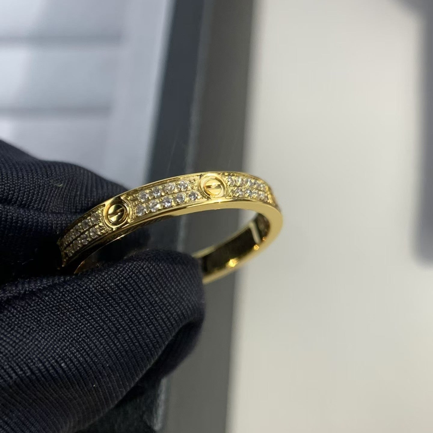 [Olivia Jewelry]LOVE RING 2.65MM DIAMOND