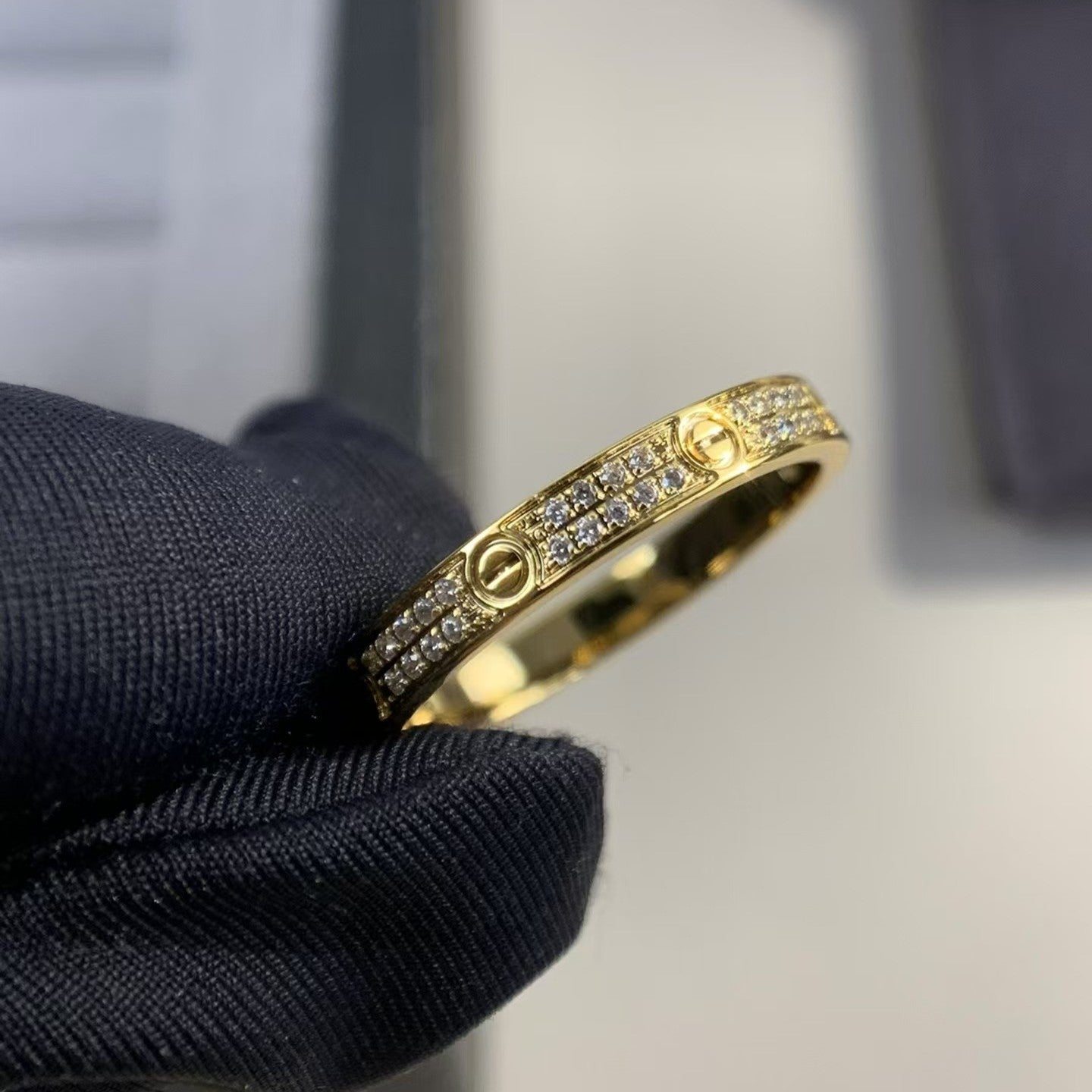 [Olivia Jewelry]LOVE RING 2.65MM DIAMOND