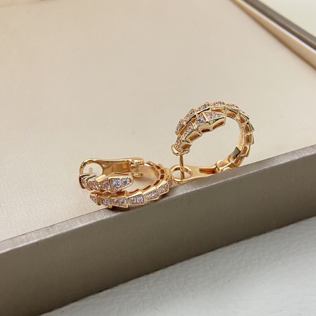 [OLIVIA]SERPENTI EARRINGS DIAMOND