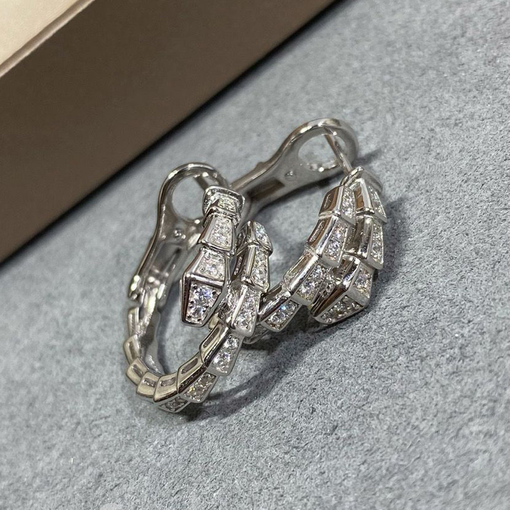 [OLIVIA]SERPENTI EARRINGS DIAMOND