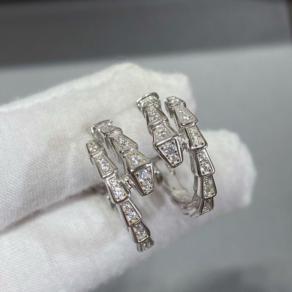 [OLIVIA]SERPENTI EARRINGS DIAMOND