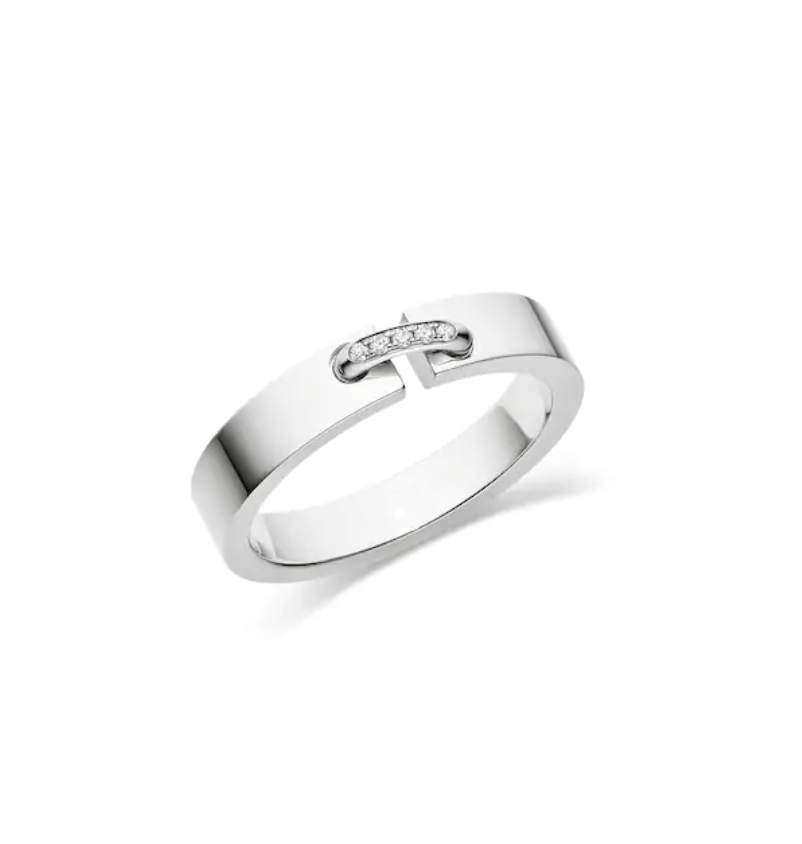 [Olivia Jewelry]ALLIANCE LIENS VIDENCE DIAMOND 4MM RING