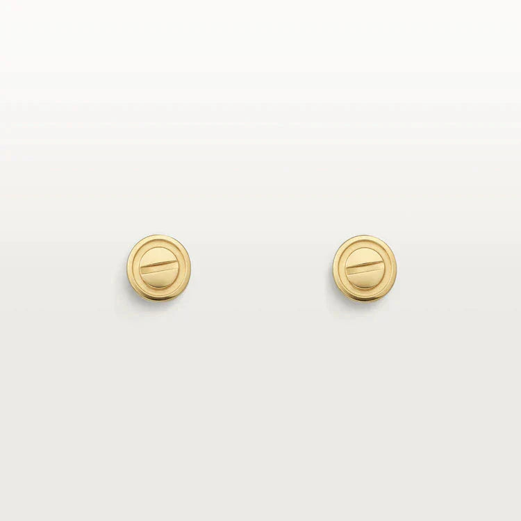 [Olivia Jewelry]LOVE EARRINGS GOLD 10MM