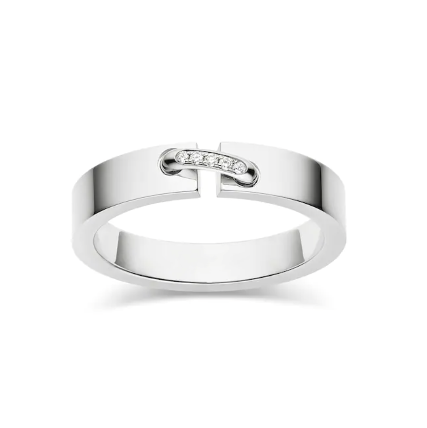 [Olivia Jewelry]ALLIANCE LIENS VIDENCE DIAMOND 4MM RING