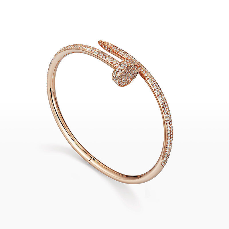 [Olivia Jewelry]JUSTE BRACELET 3.5MM ALL DIAMONDS