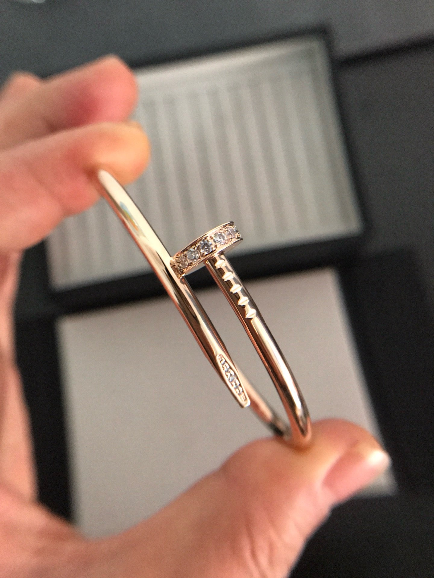 [Olivia Jewelry]JUSTE BRACELET 3.5MM DIAMONDS