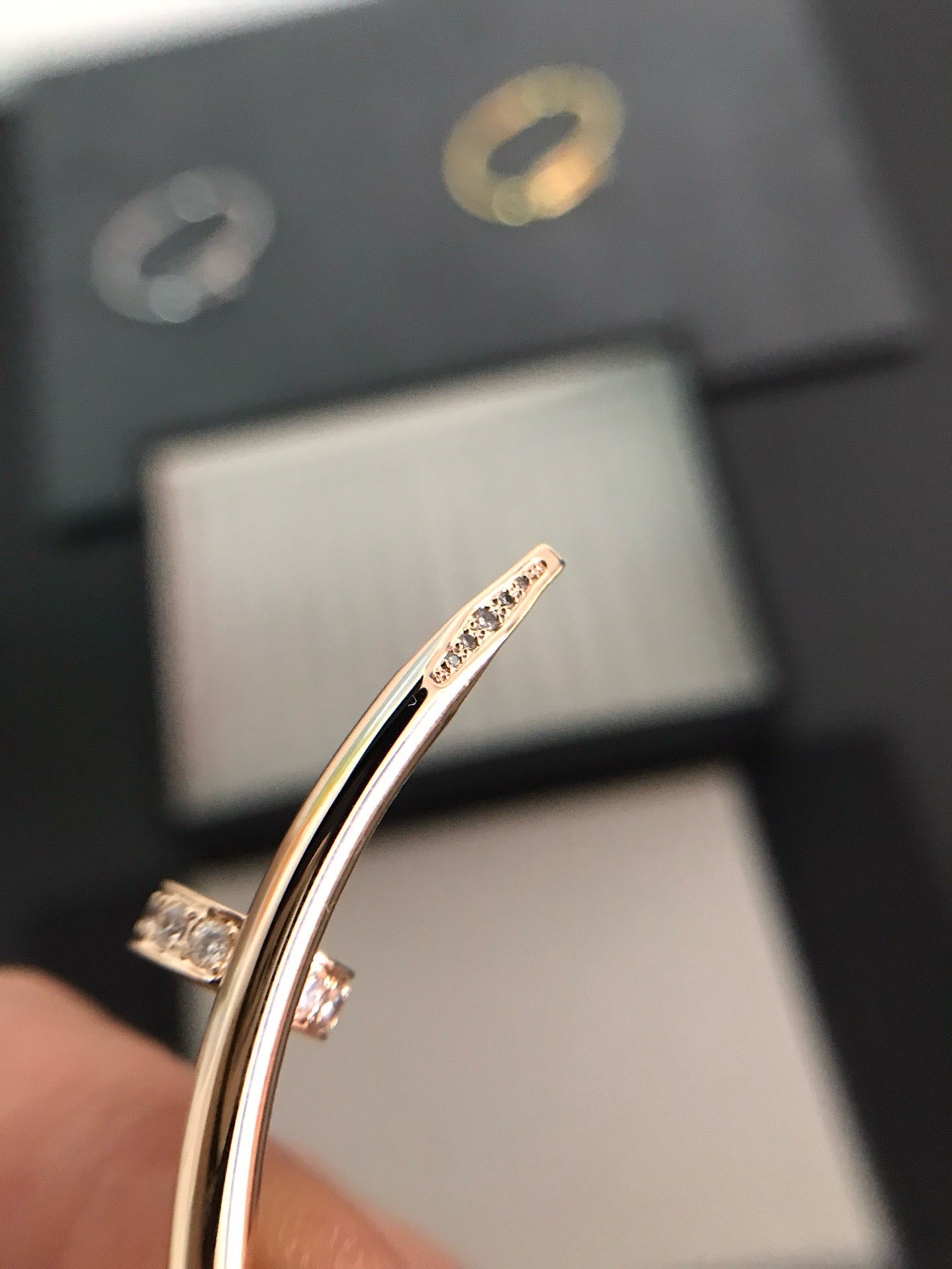 [Olivia Jewelry]JUSTE BRACELET 3.5MM DIAMONDS