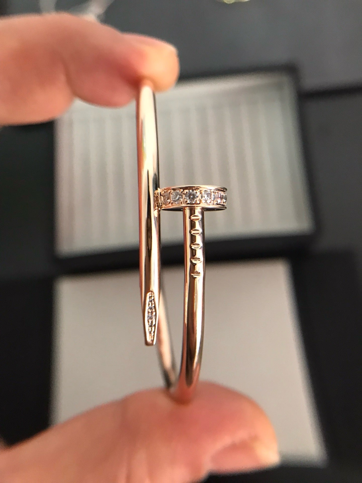 [Olivia Jewelry]JUSTE BRACELET 3.5MM DIAMONDS