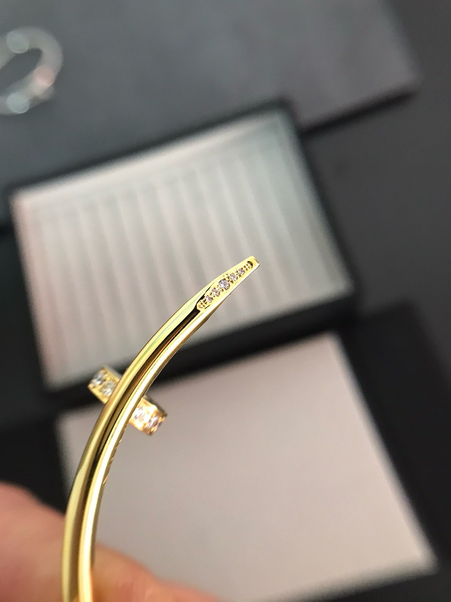 [Olivia Jewelry]JUSTE BRACELET 3.5MM DIAMONDS