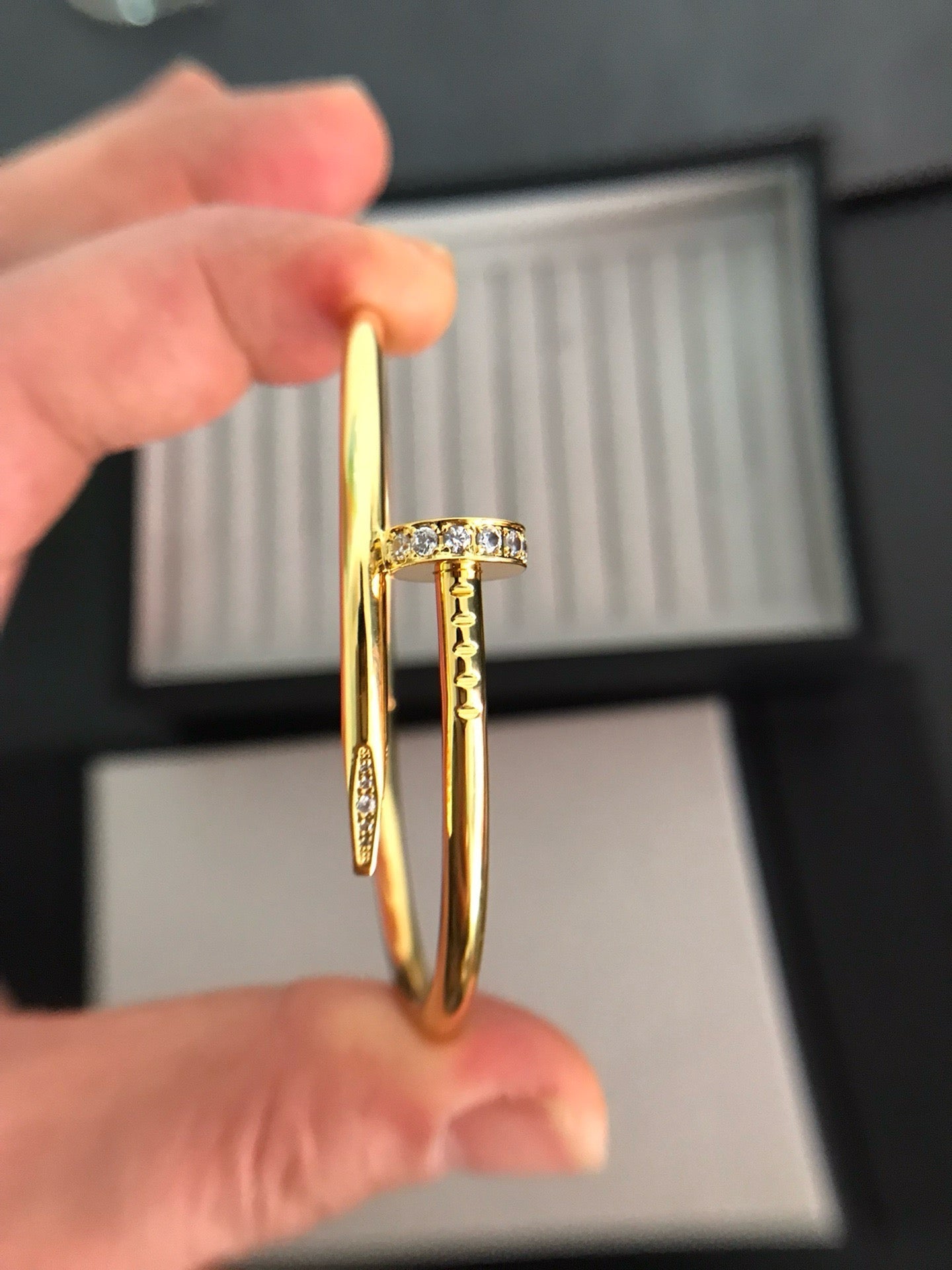 [Olivia Jewelry]JUSTE BRACELET 3.5MM DIAMONDS