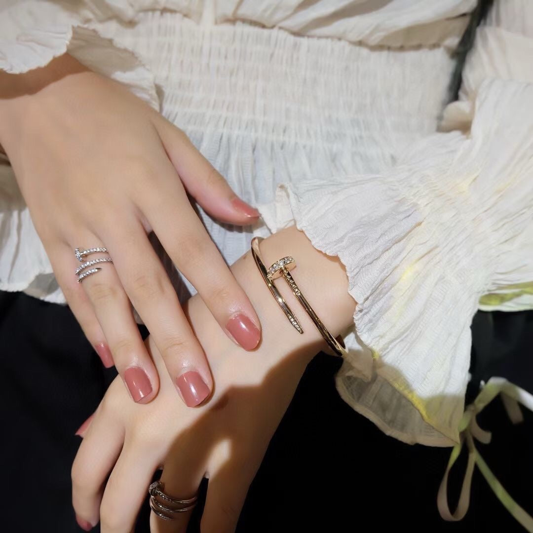 [Olivia Jewelry]JUSTE BRACELET 3.5MM DIAMONDS