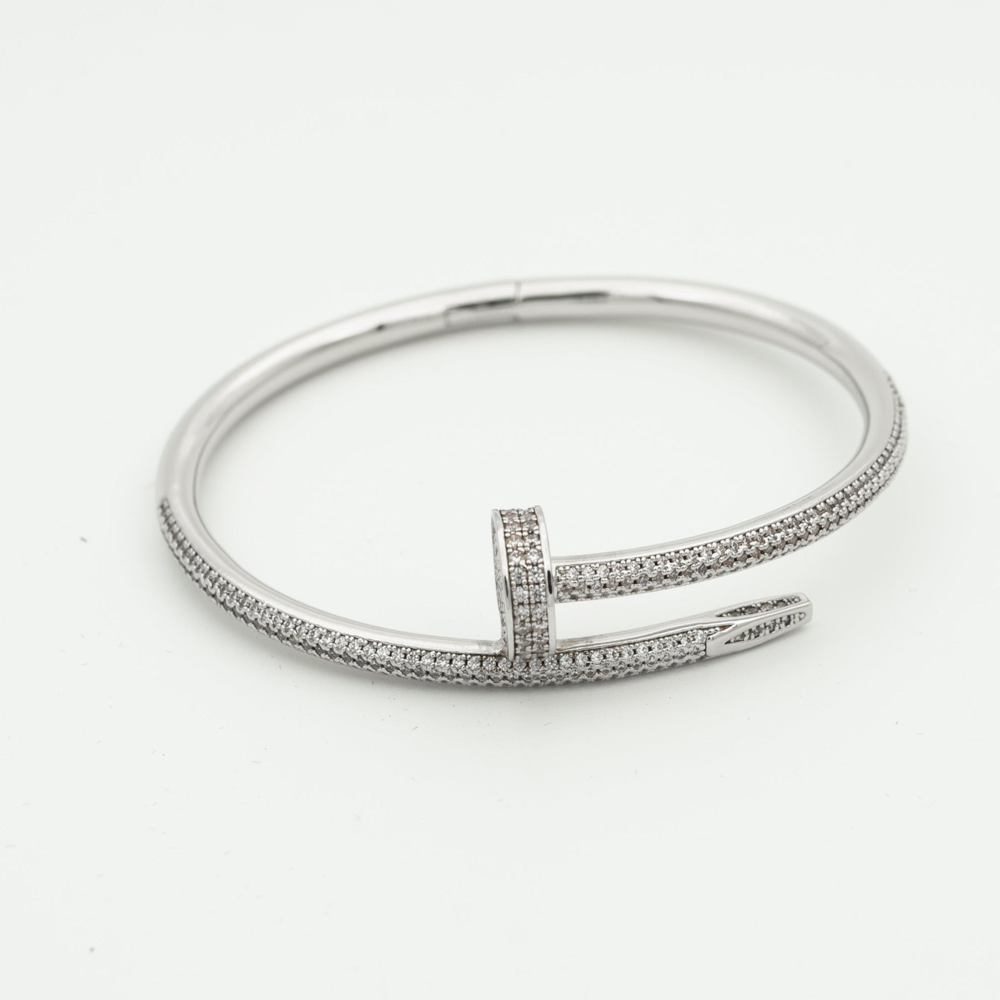 [Olivia Jewelry]JUSTE BRACELET 3.5MM ALL DIAMONDS