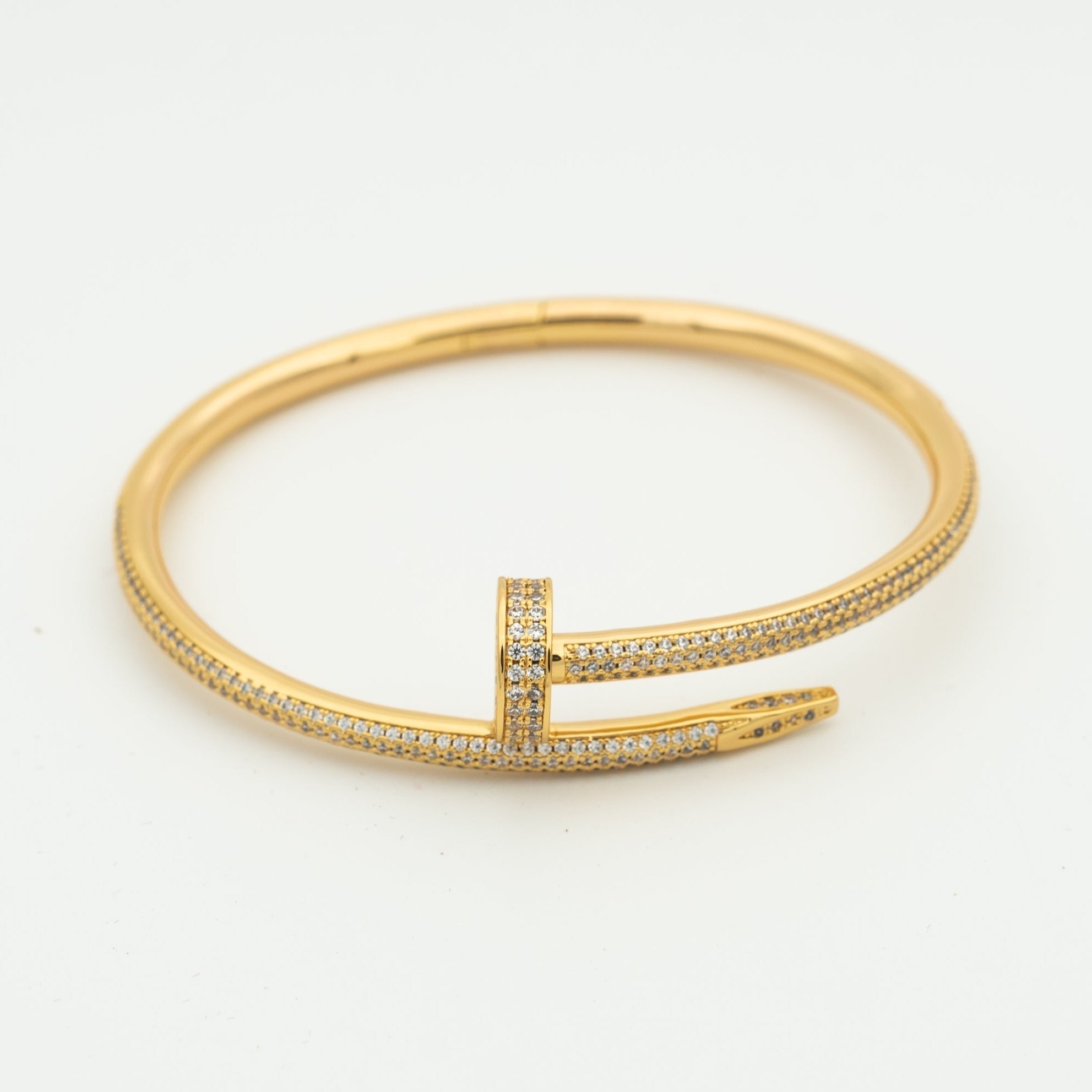 [Olivia Jewelry]JUSTE BRACELET 3.5MM ALL DIAMONDS