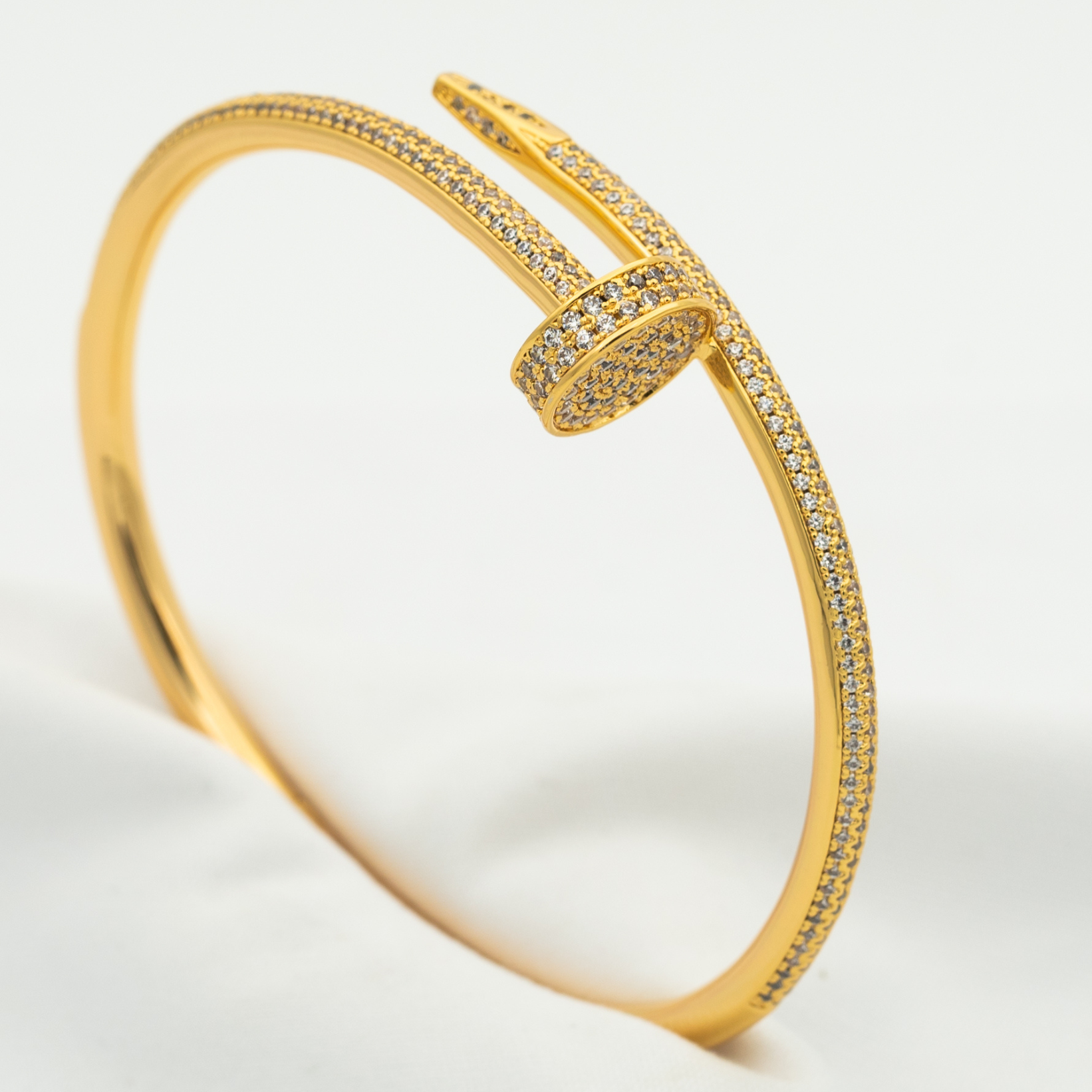 [Olivia Jewelry]JUSTE BRACELET 3.5MM ALL DIAMONDS