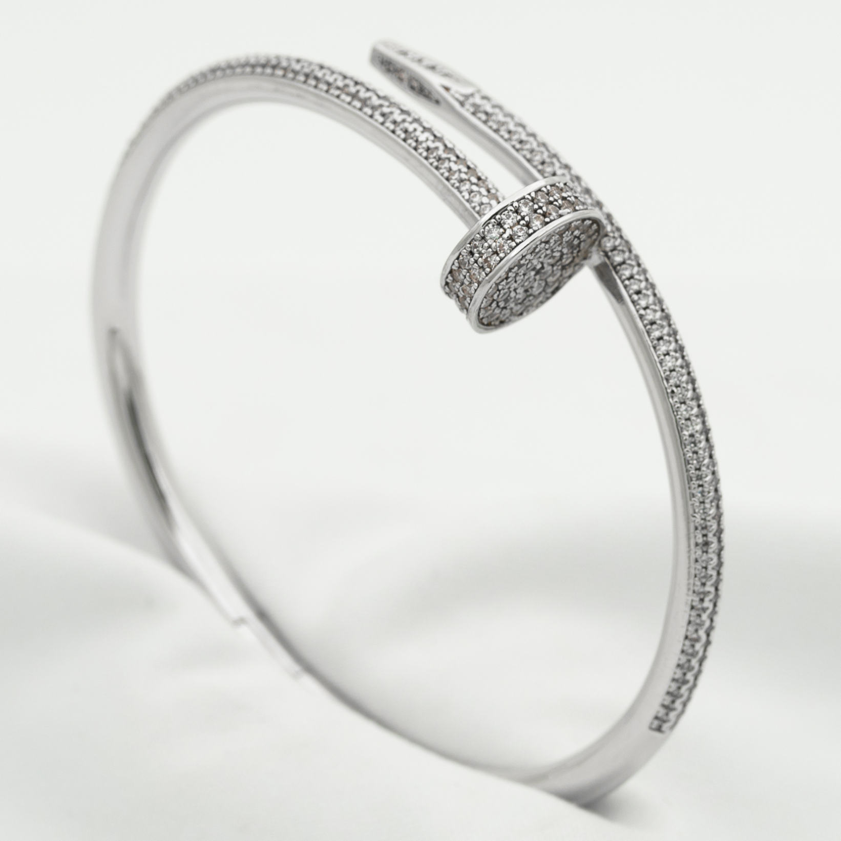 [Olivia Jewelry]JUSTE BRACELET 3.5MM ALL DIAMONDS