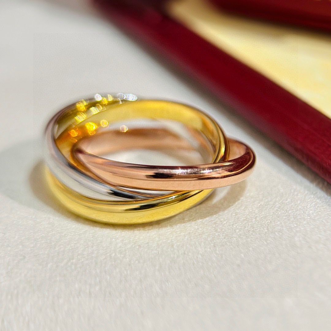 [Olivia Jewelry]TRINITY RING SMALL MODEL