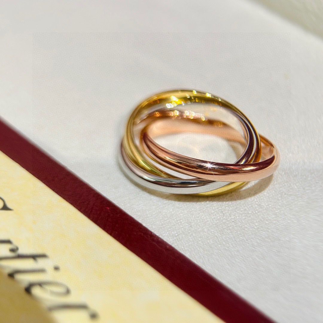 [Olivia Jewelry]TRINITY RING SMALL MODEL