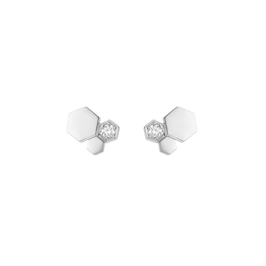 [Olivia Jewelry]BEE LOVE SILVER DIAMOND EARRINGS
