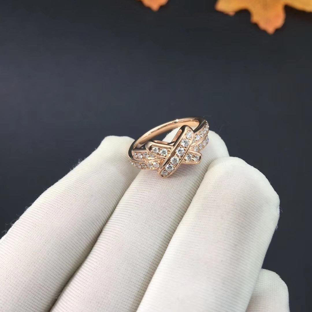[Olivia Jewelry]JEUX DE RING PINK GOLD DIAMOND