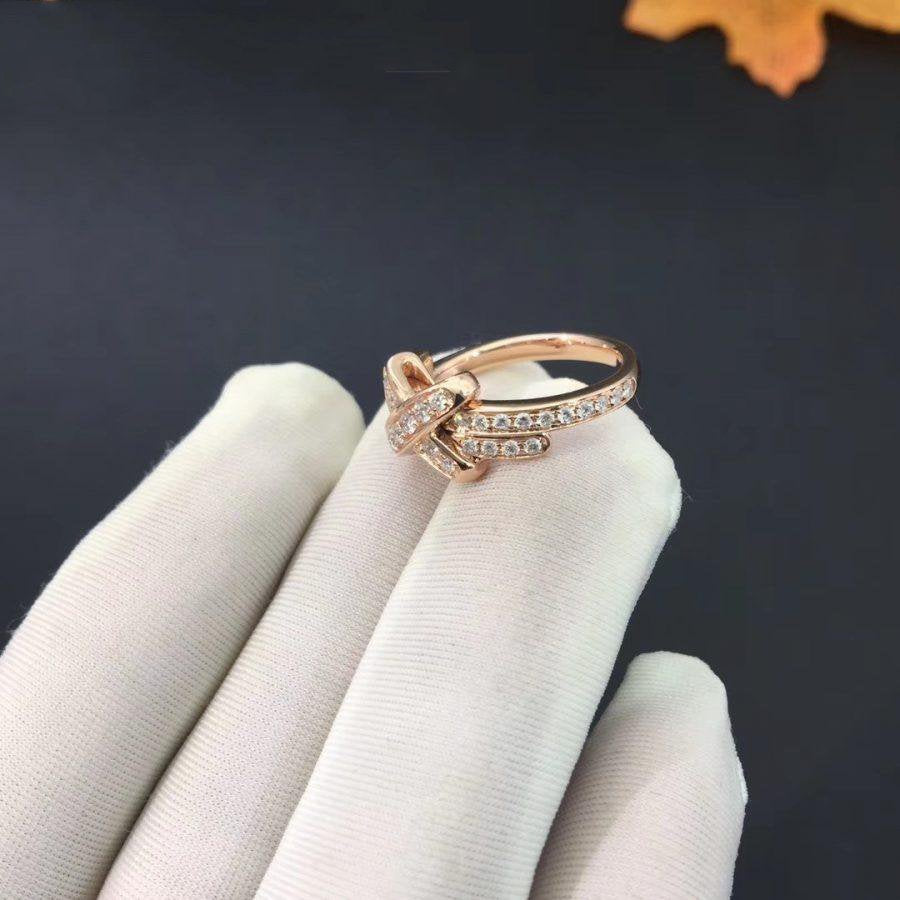 [Olivia Jewelry]JEUX DE RING PINK GOLD DIAMOND