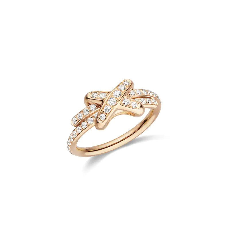 [Olivia Jewelry]JEUX DE RING PINK GOLD DIAMOND