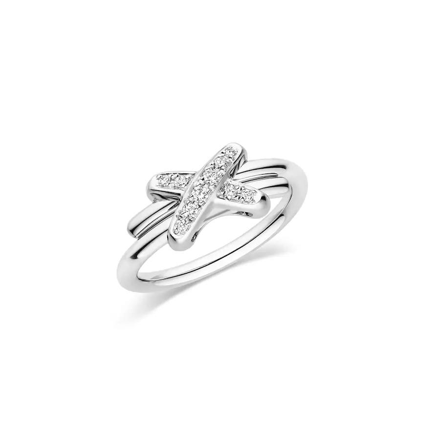 [Olivia Jewelry]JEUX DE SILVER DIAMOND RING