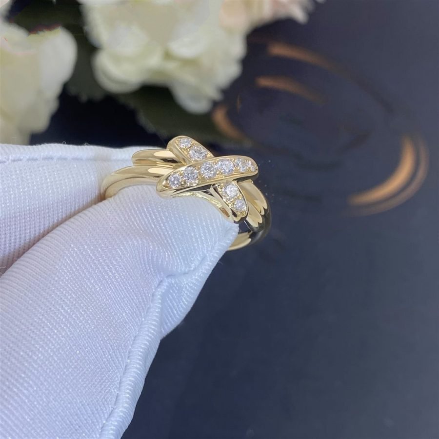 [Olivia Jewelry]JEUX DE GOLD DIAMOND RING