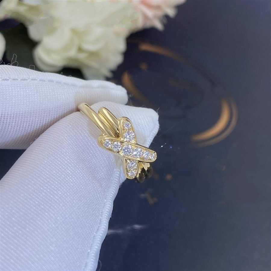 [Olivia Jewelry]JEUX DE GOLD DIAMOND RING