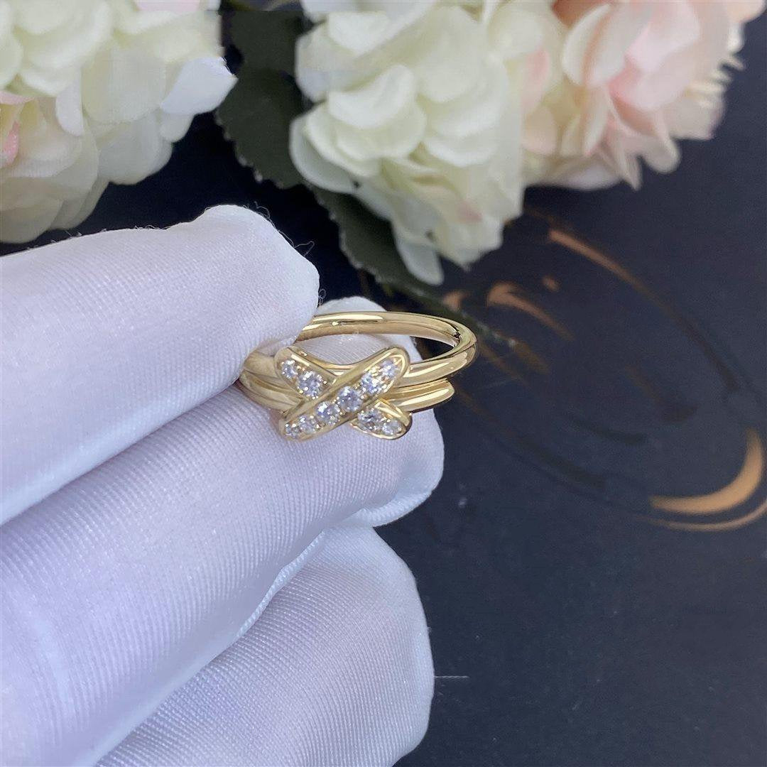 [Olivia Jewelry]JEUX DE GOLD DIAMOND RING
