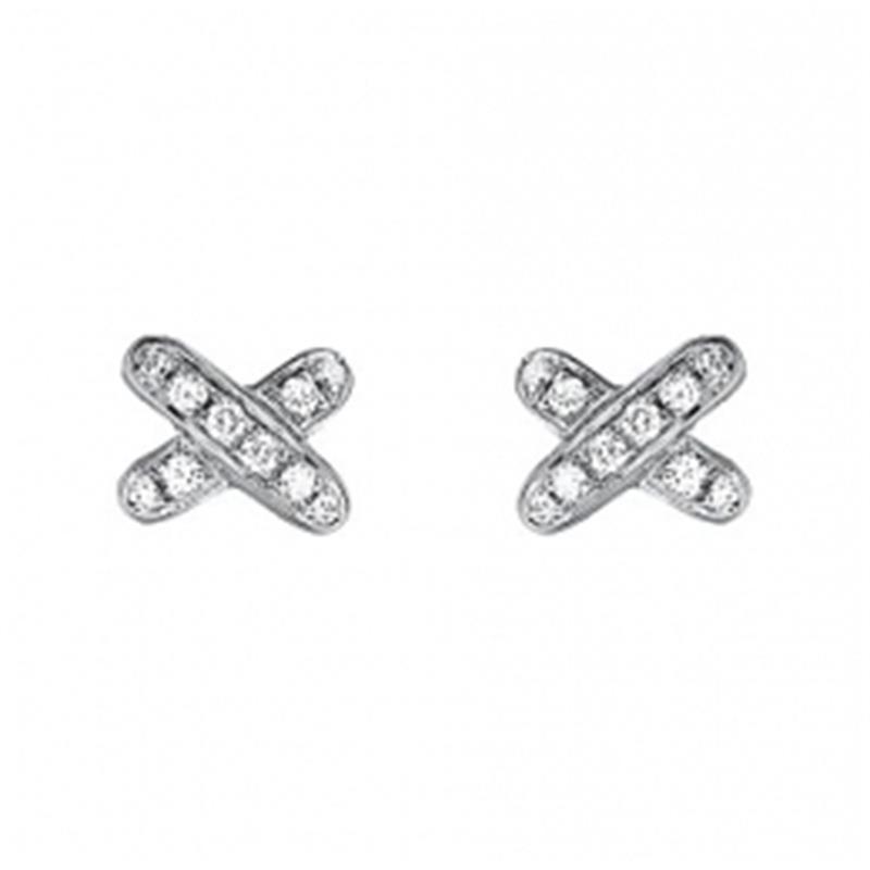[Olivia Jewelry]JEUX DE DIAMOND EARRINGS