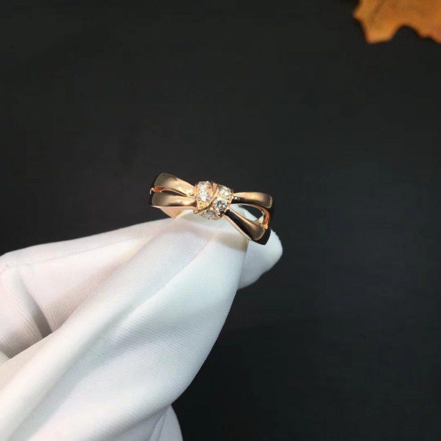 [Olivia Jewelry]LIENS RING PINK GOLD DIAMOND