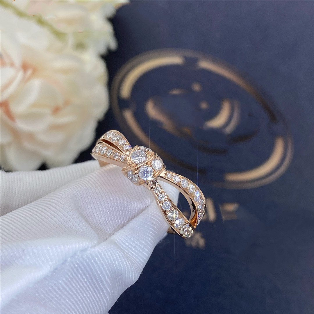 [Olivia Jewelry]LIENS PINK GOLD DIAMOND RING