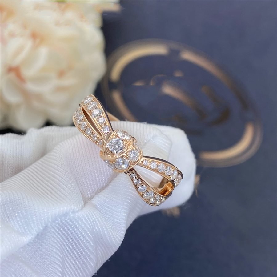 [Olivia Jewelry]LIENS PINK GOLD DIAMOND RING