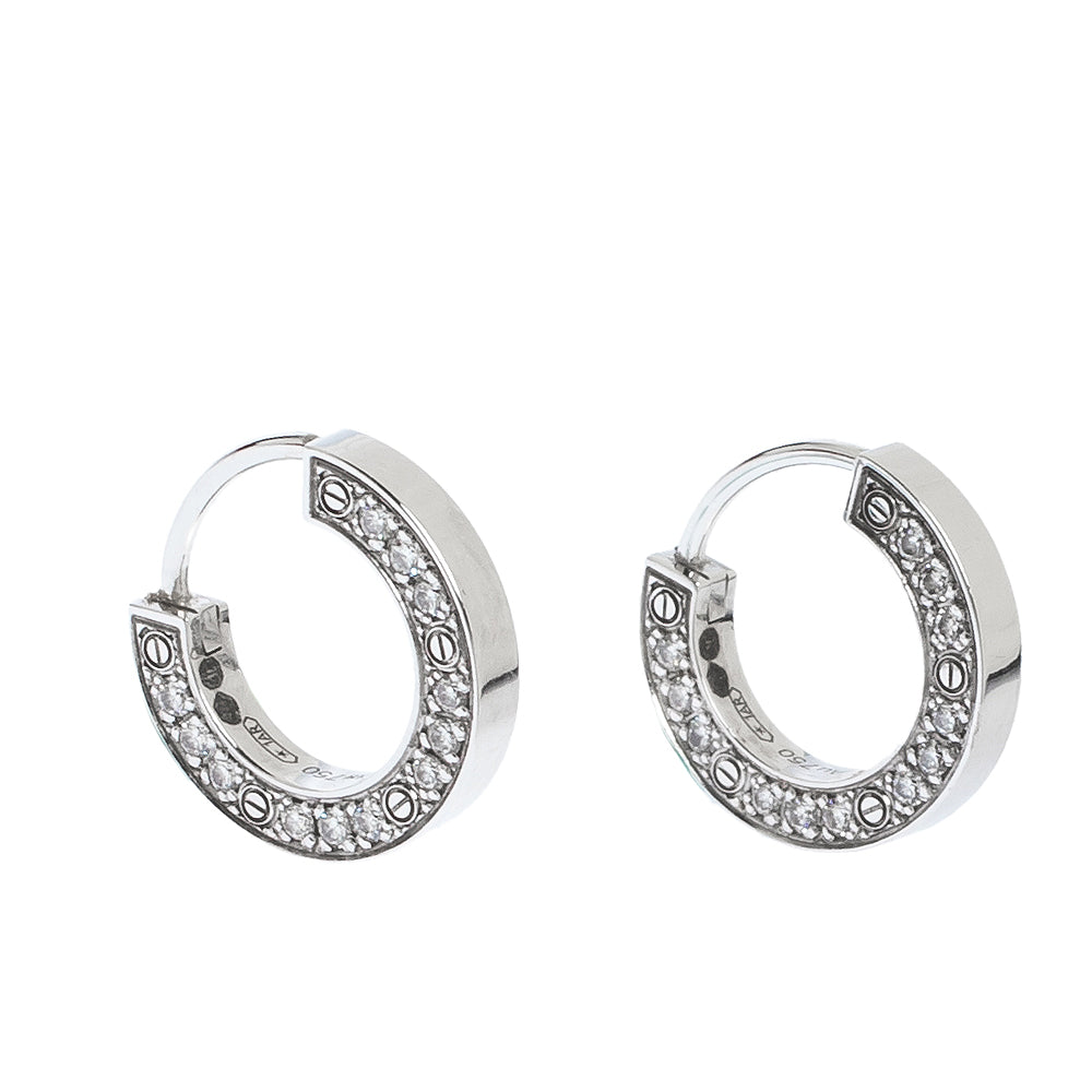[Olivia Jewelry]LOVE DIAMOND EARRINGS