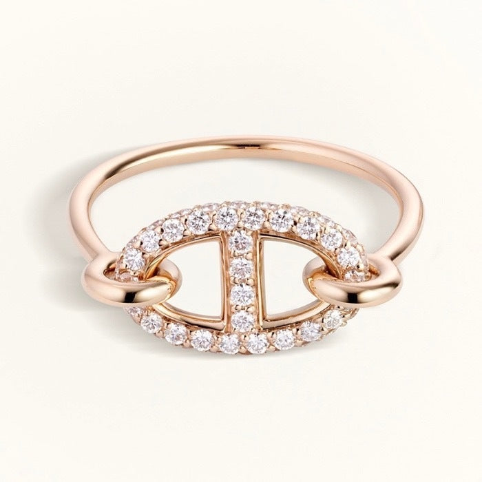 [Olivia Jewelry]RONDE SMALL DIAMOND RING