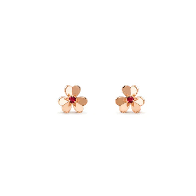 [Olivia Jewelry]FRIVOLE  FLOWER PINK EARRINGS