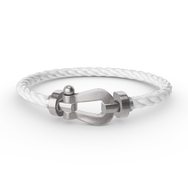 [Olivia Jewelry]FORCE LARGE HORSESHOE NO DIAMOND BRACELET SILVER