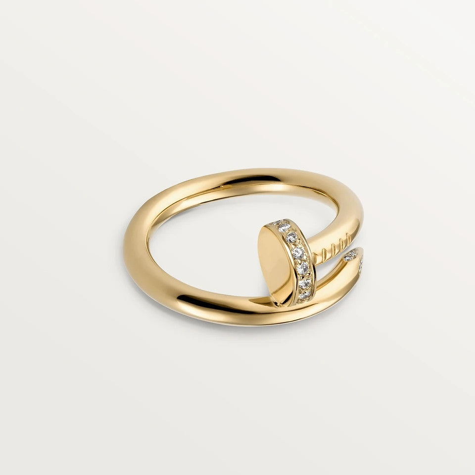 [Olivia Jewelry]JUSTE RING 2.65MM GOLD DIAMOND